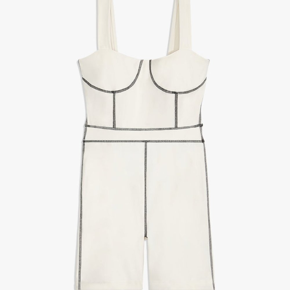 NWT WeWoreWhat Corset Bodysuit Size SMALL S